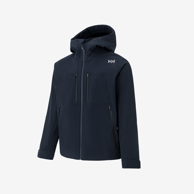 Helly Hansen Colorblock Hooded Windbreaker Jacket HC4SSJK12M