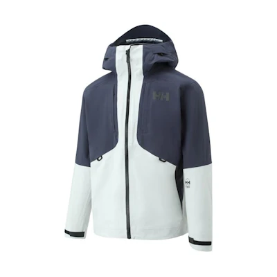 HELLY HANSEN Colorblock Logo Hoodie Waterproof Windproof Jacket Unisex HC4SECJ24M-HC4SECJ23W