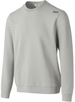 Helly Hansen Grey Crewneck Sweatshirt with Minimalist Letter Design HC3WAHT11M Helly Hansen Grey Crewneck Sweatshirt with Minimalist Letter Design HC3WAHT11M