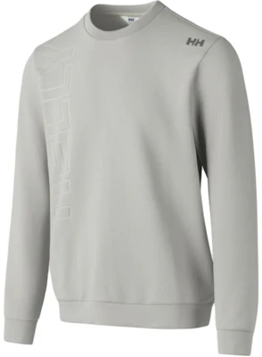 ヘリーハンセン グレー クルーネックスウェットシャツ ミニマルロゴデザイン HC3WAHT11M Buy ヘリーハンセン グレー クルーネックスウェットシャツ ミニマルロゴデザイン HC3WAHT11M