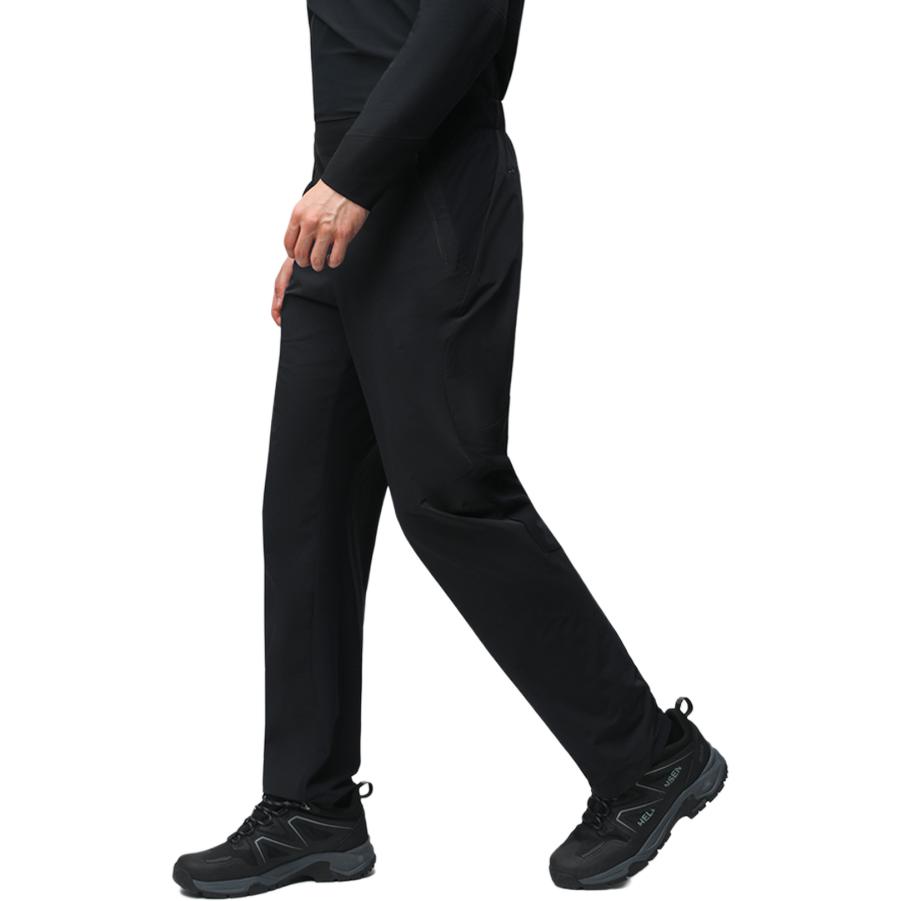 Shop Helly Hansen H2WHT 黑色速乾防曬休閒長褲 HC4AAPT21M