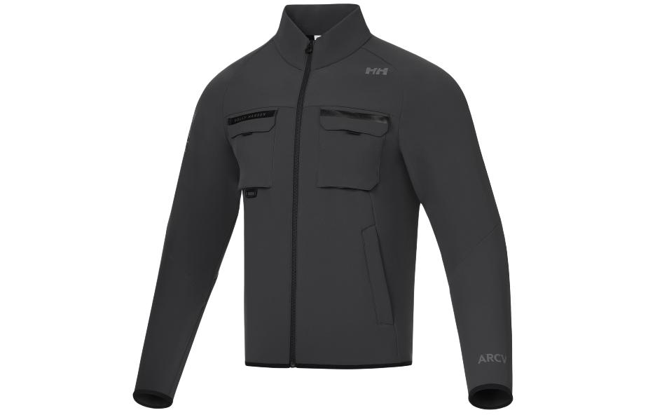 Helly Hansen Logo Print Outdoor Zipper Hoodie Jacket HC2WRJK33M