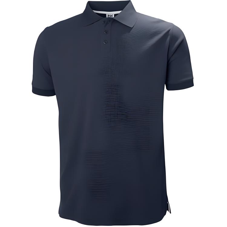 Helly Hansen Quick-Dry UPF50+ Waffle Polo Shirt - Lightweight & Durable 50982-HH
