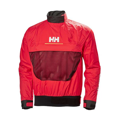 Helly Hansen Red Pullover Jacket with Letter Stitching for Men HN2MWSM14M