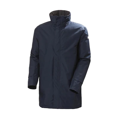 Helly Hansen Solid Breathable Comfort Long-Sleeve Jacket Navy Blue 53510