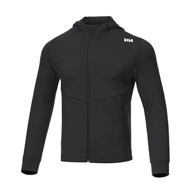 Helly Hansen Solid Color Hooded Zip-Up Jacket HC2SLKT31M