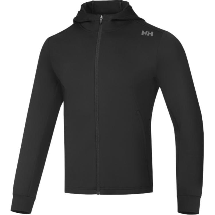 Helly Hansen Solid Color Letter Logo Hooded Jacket HC2WEKT44M