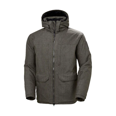 Helly Hansen Solid Color Zip-Up Hoodie Jacket White Whale 53677