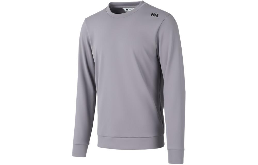 Order Helly Hansen Unisex Solid Color Crewneck Comfortable Breathable Sweatshirt HC3AEHT51U