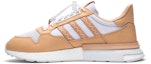 Lookbook Hender Scheme x adidas ZX 500 RM MT 'Khaki' Kasut Lelaki Kasual F36047