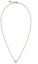 Lookbook HERMES 18K Rose Gold Diamond Necklace Unisex Couple Design Gold Color. H223205B 0038
