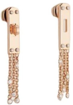 愛馬仕18K玫瑰金耳環男士款 - 簡約純玫瑰金設計。 105160200 Lookbook 愛馬仕18K玫瑰金耳環男士款 - 簡約純玫瑰金設計。 105160200