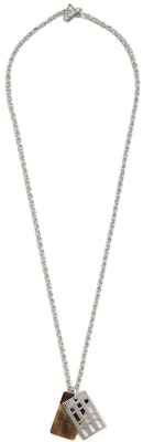 HERMES 24 Faubourg Silver Necklace for Men - Metallic Minimalist Design 109550443 Lookbook HERMES 24 Faubourg Silver Necklace for Men - Metallic Minimalist Design 109550443