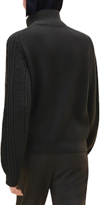 爱马仕 黑色羊绒长袖拉链开衫毛衣 H467290HA11 Lookbook 爱马仕 黑色羊绒长袖拉链开衫毛衣 H467290HA11