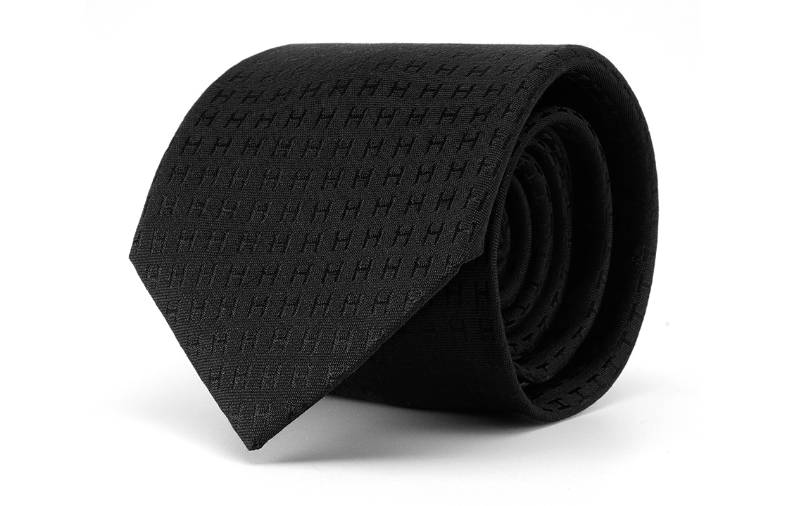 Lookbook HERMES Tali Leher Rekaan Jacquard Hitam H030289T-16