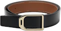 Lookbook HERMES Tali Pinggang Kulit Hitam Reversible Buckle Logam 3.8cm Lebar H010638UP2K-H077971CAAA110