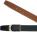 Purchase HERMES Tali Pinggang Kulit Hitam Reversible Buckle Logam 3.8cm Lebar H010638UP2K-H077971CAAA110