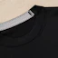 Shop HERMES Black Ribbed Trim Crewneck Sweater H457175HA02