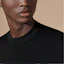 Purchase HERMES Black Ribbed Trim Crewneck Sweater H457175HA02
