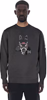 Lookbook HERMES Black Round-Neck Digital Print Long-Sleeve Sweatshirt H367820HA4TLA