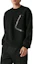 Order HERMES Black Solid Color Crew Neck Long Sleeve Knit Sweater H367715HA02