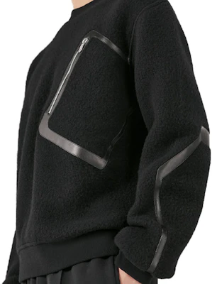 HERMES Black Solid Color Crew Neck Long Sleeve Knit Sweater H367715HA02 Purchase HERMES Black Solid Color Crew Neck Long Sleeve Knit Sweater H367715HA02