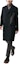 Order HERMES Black Solid Long Sleeve Single Breasted Coat H361220H70150
