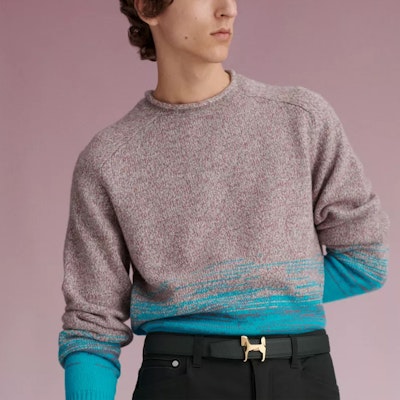 Tali Pinggang HERMES Kulit Togo Hitam Boleh Balik, Buckle Emas Lebar 3.2cm H081753CQJ2 - H073967CAAB085 Details for Tali Pinggang HERMES Kulit Togo Hitam Boleh Balik, Buckle Emas Lebar 3.2cm H081753CQJ2 - H073967CAAB085