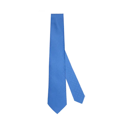 HERMES Blue Tie - Comfortable, Soft, and Exquisite Design. H036201T 23