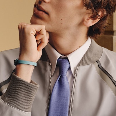 HERMES Blue Tie with "H" Letter Design. H036321Tv88 Lookbook HERMES Blue Tie with "H" Letter Design. H036321Tv88