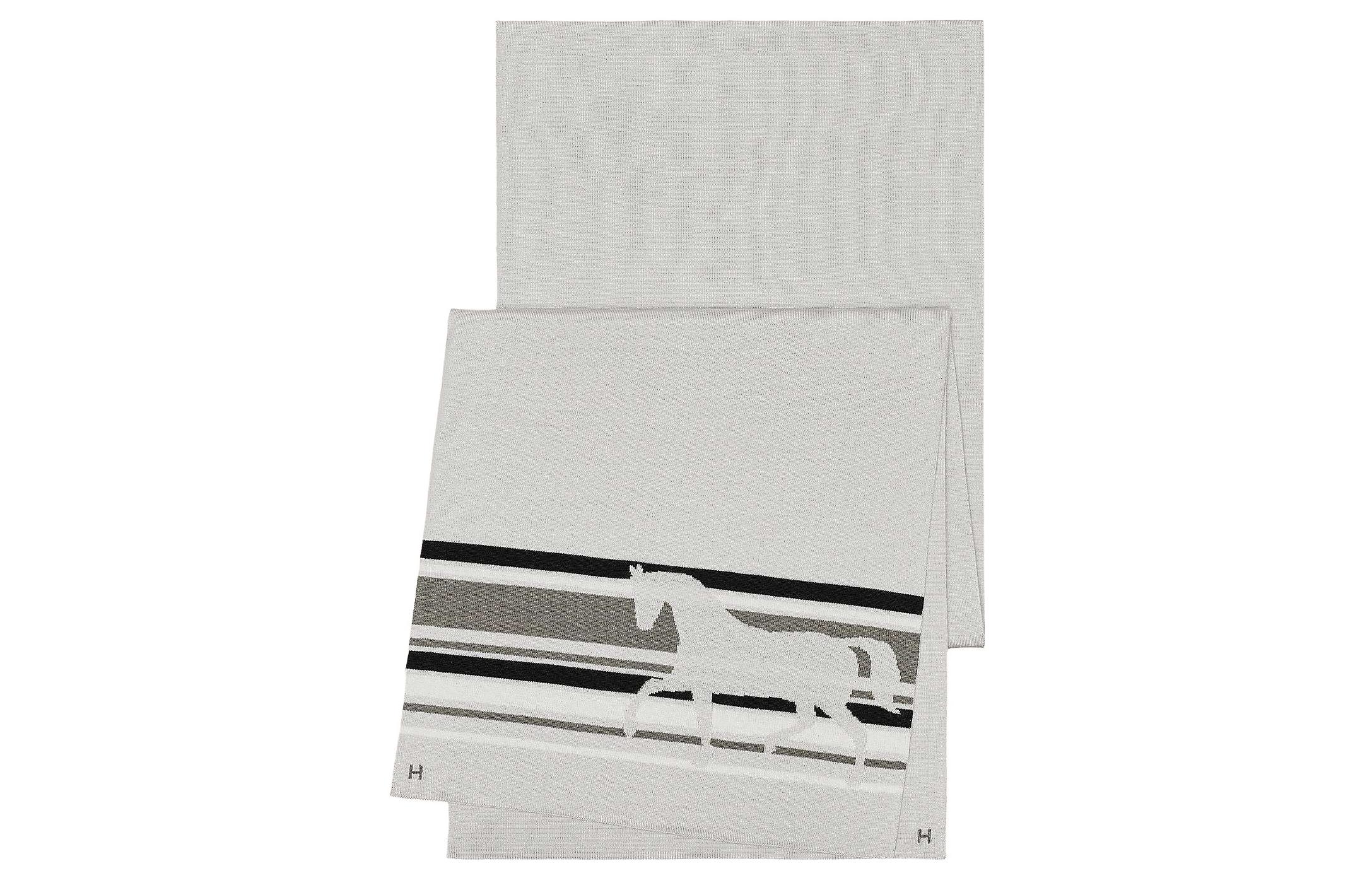 Order HERMES  Cashmere Silk Scarf with Horse Design H733767T