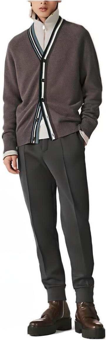 hermes-dark-grey-v-neck-knit-cardigan-long-sleeve-sweater-h367265-ha-87-me