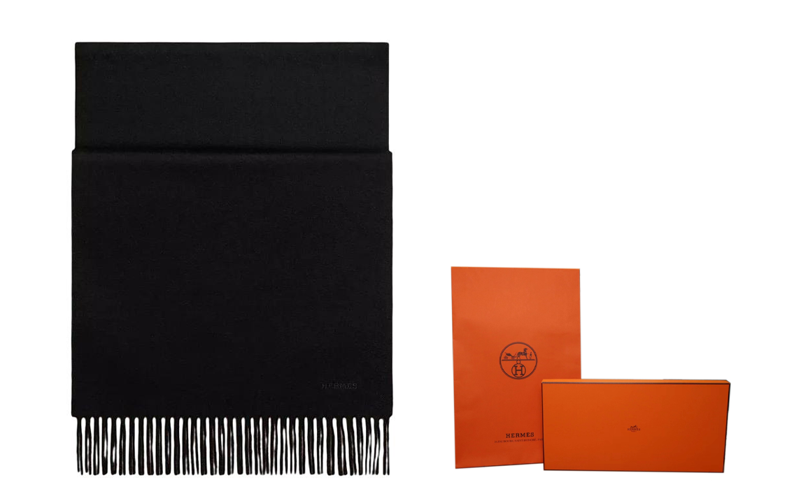 Order HERMES  Fashion Fringe Wool Scarf H393700T 03