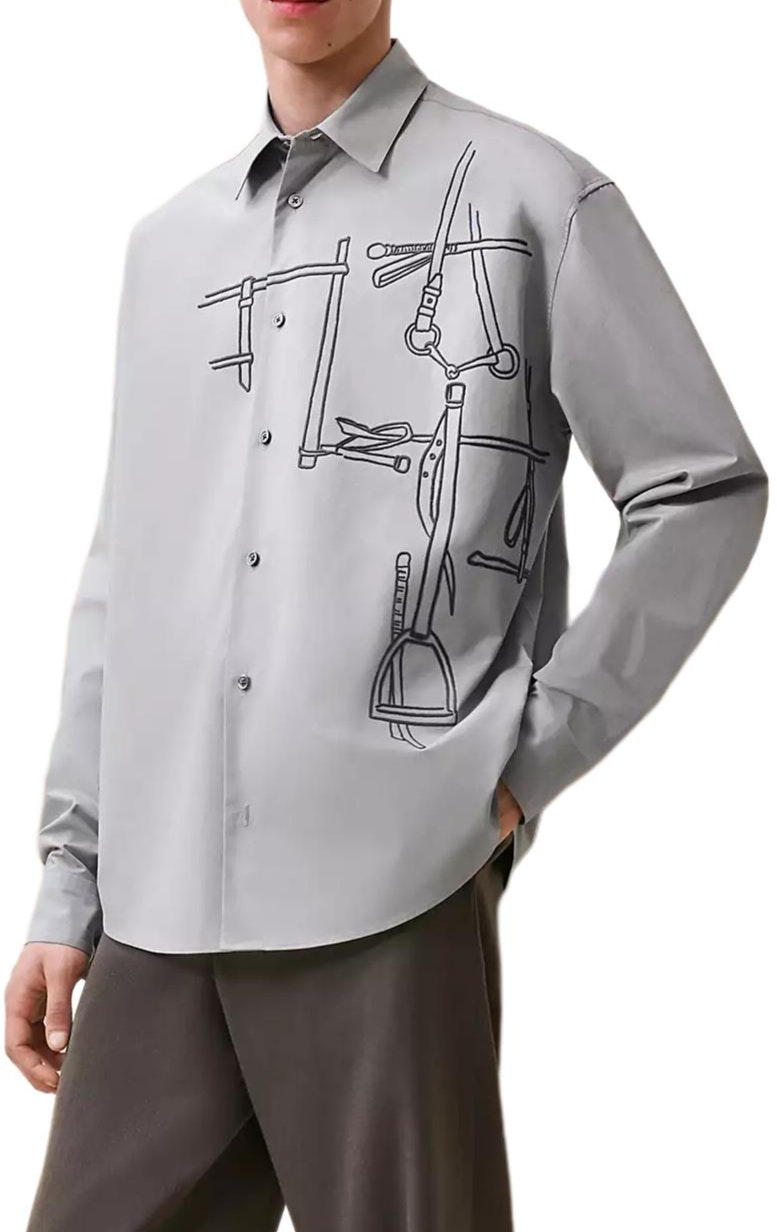 hermes-flint-gray-printed-long-sleeve-shirt-with-turn-down-collar-h466520-hh-79
