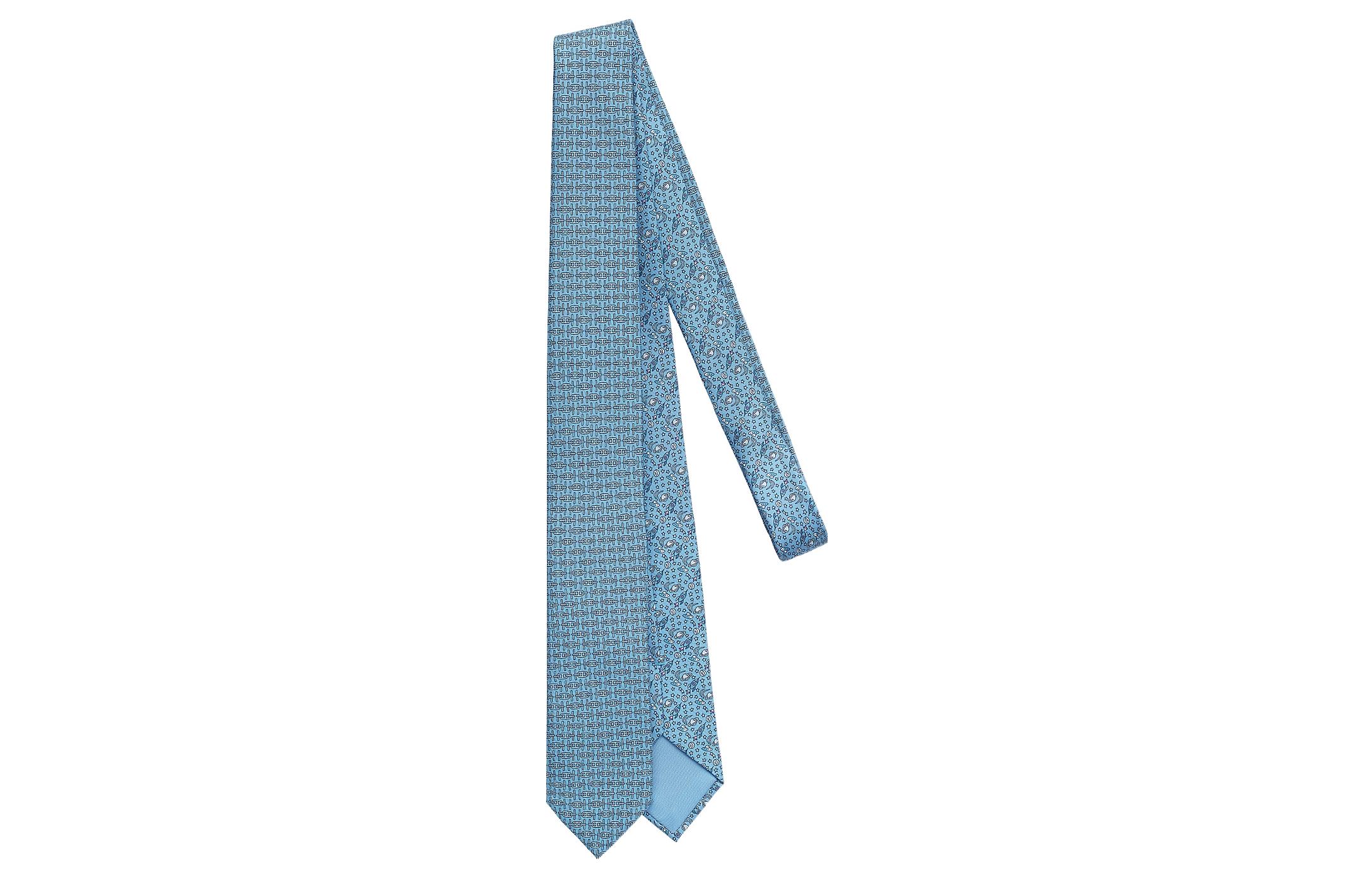 HERMES  Full Print Fashionable Trendy Tie H256286T-01 圖 3