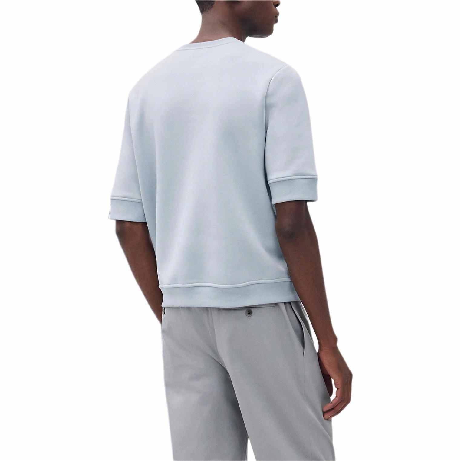 HERMES  Glacier Blue Graphic Crewneck T-Shirt H557800HA56 圖 3