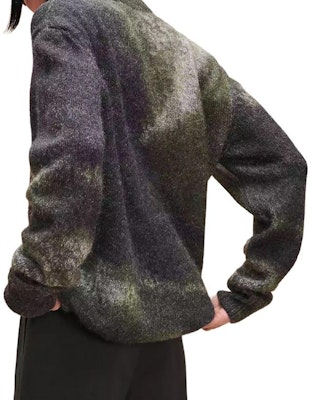 愛馬仕 灰綠色印花羊絨毛衣帶羅紋邊飾 H467360HA11 Lookbook 愛馬仕 灰綠色印花羊絨毛衣帶羅紋邊飾 H467360HA11