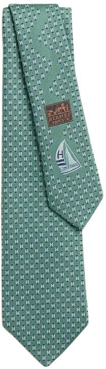 hermes-green-silk-tie-with-twill-letter-embroidery-logo-h339414-t06
