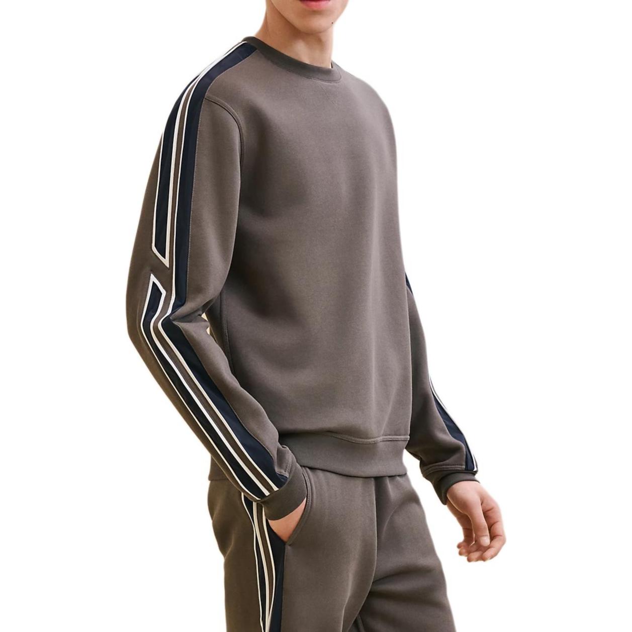 HERMES  Grey Pullover Crewneck Long Sleeve Sweatshirt H467770HA0I