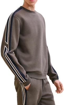 エルメス グレー プルオーバー クルーネック 長袖 スウェットシャツ H467770HA0I Buy エルメス グレー プルオーバー クルーネック 長袖 スウェットシャツ H467770HA0I