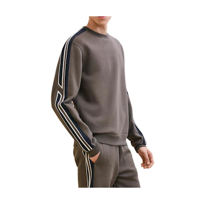 HERMES Grey Pullover Crewneck Long Sleeve Sweatshirt H467770HA0I