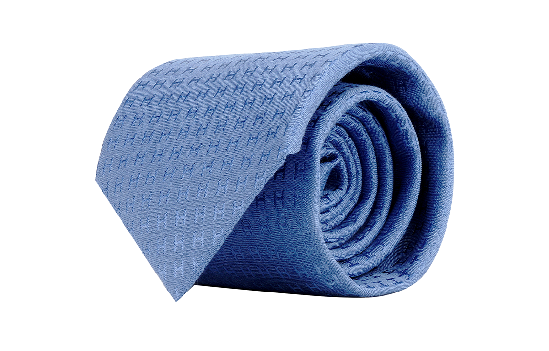 HERMES "H Pattern" Silk Tie H030189T-B3 圖 3