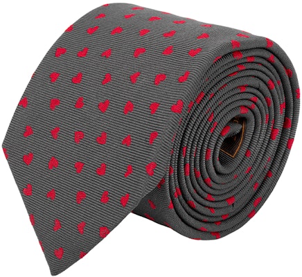 エルメス ハート柄 ブラウン タイ H339317T 04 Shop エルメス ハート柄 ブラウン タイ H339317T 04