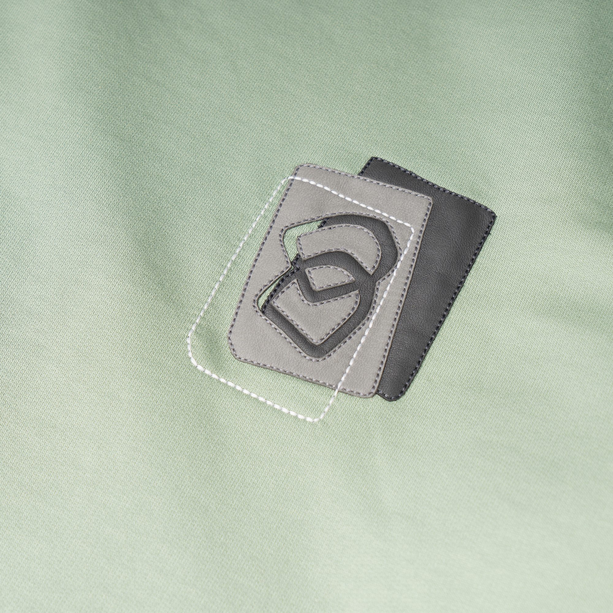 Cheap HERMES 淺藍刺繡logo短袖T恤 圓領設計 H367940HA4M