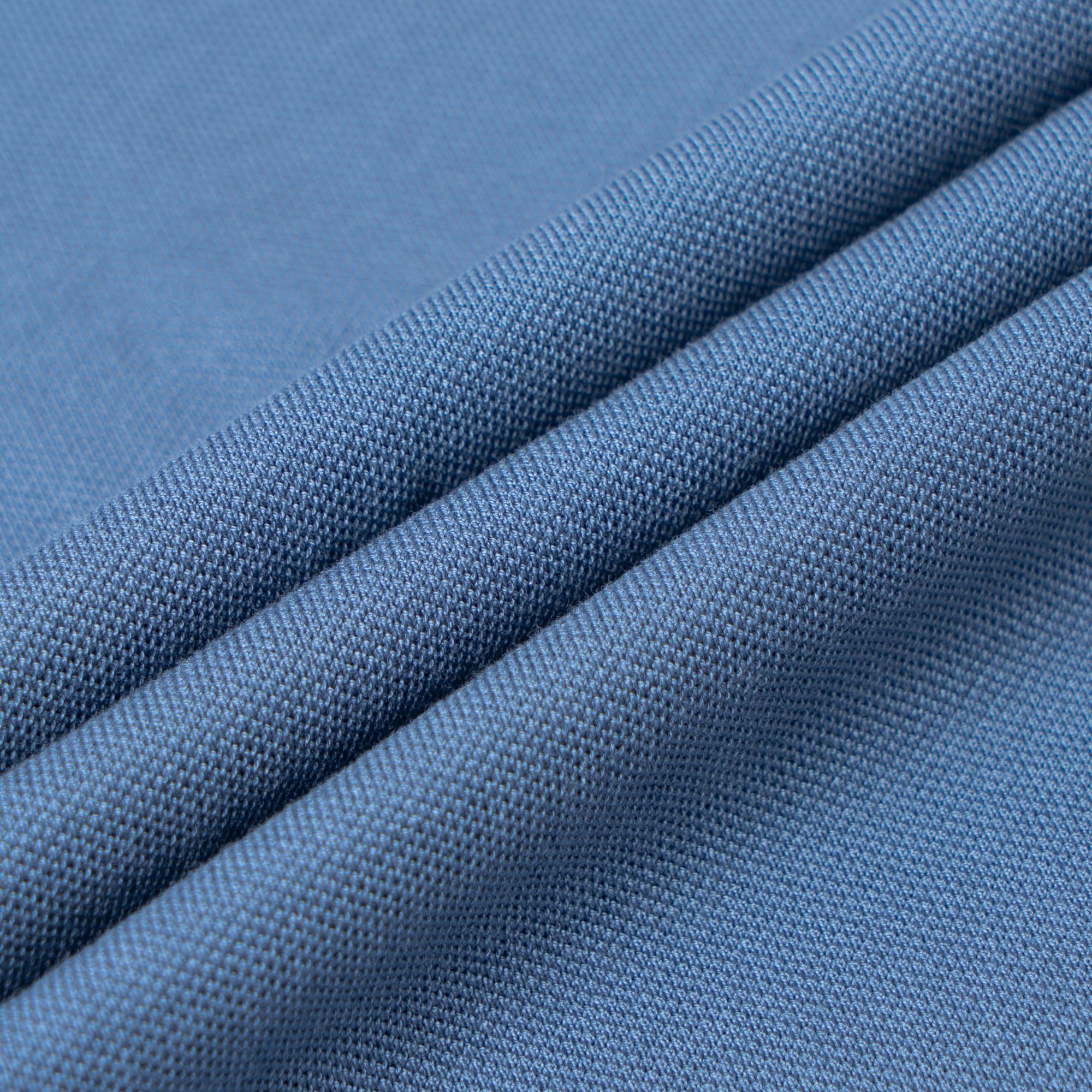 HERMES  Light Gray Blue Solid Crew Neck Short Sleeve T-Shirt. H457980HA5G 圖 7