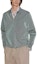 Order HERMES Light Gray Solid Zip-Up Long Sleeve Shirt-Collar Jacket H452620HI5M