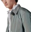 Details for HERMES Light Gray Solid Zip-Up Long Sleeve Shirt-Collar Jacket H452620HI5M