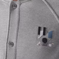 Details for HERMES 經典字母貼單排釦外套 淺灰色 H457810HA1O
