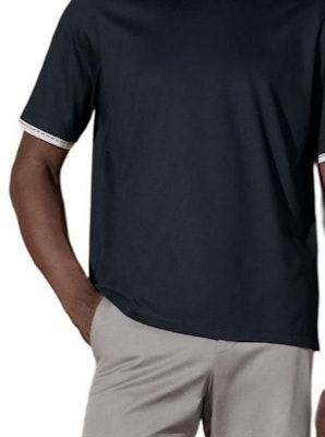 에르메스 네이비 블루 러플 크루넥 반팔 티셔츠 H457940HA01 Sizing 에르메스 네이비 블루 러플 크루넥 반팔 티셔츠 H457940HA01