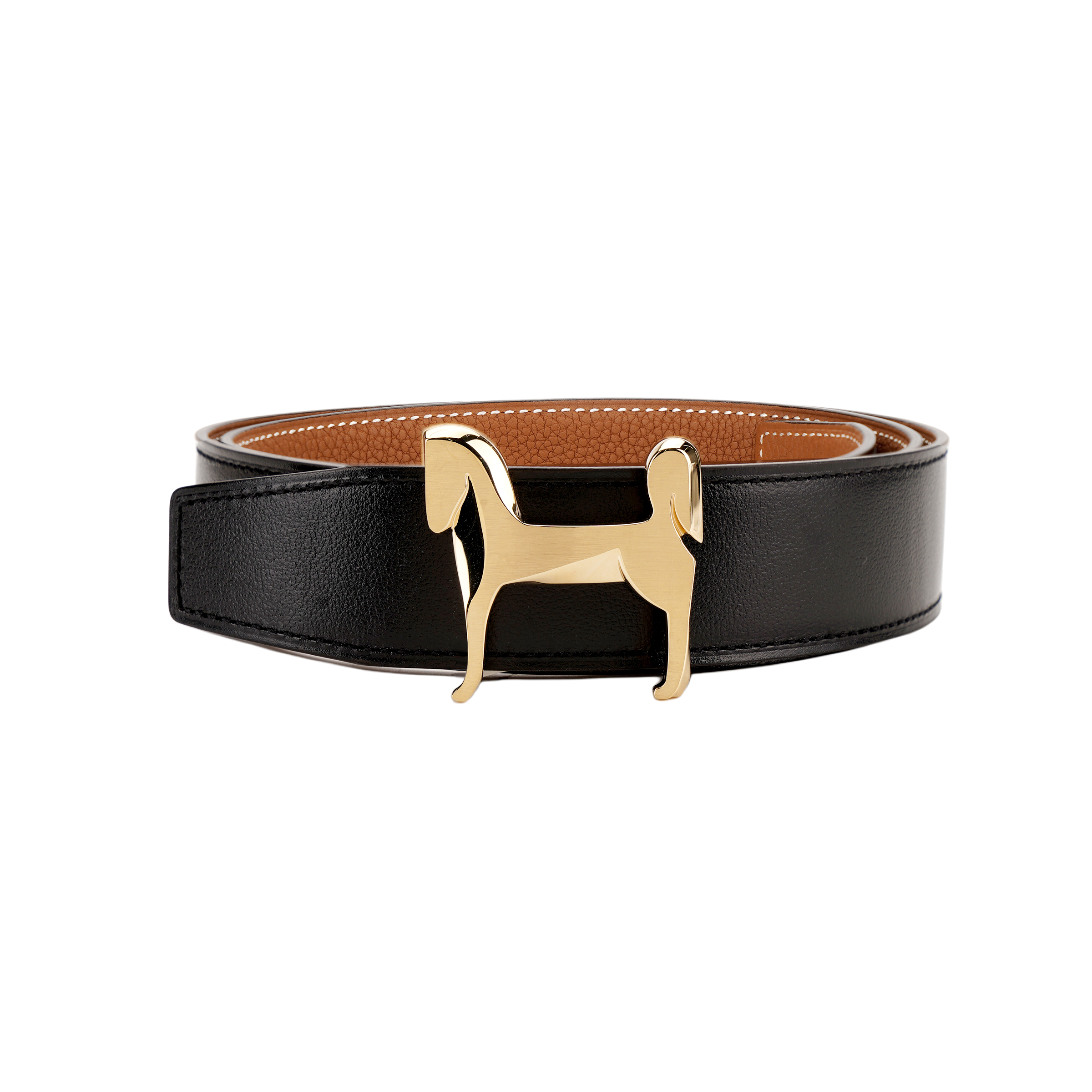 HERMES  Panache Smooth Reversible Leather Belt 3.2cm H081753CQJ2-H073967CAAA095